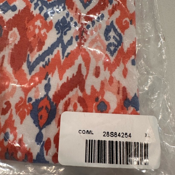Orvis Womens Ikat 3/4 Sleeve Tee Shirt Tunic Size XL Colorful Modal Stretch NWT - Picture 5 of 14